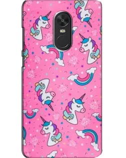 Чохол для Xiaomi Redmi Note 4X з картинкою «Unicorn паттерн рожевий»