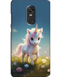 Чохол для Xiaomi Redmi Note 4X з картинкою «Єдиноріг на галявині»