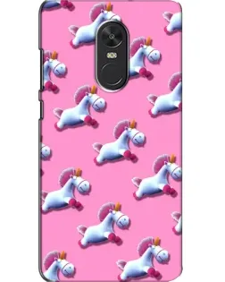 Чохол для Xiaomi Redmi Note 4X з картинкою «Єдинороги на рожевому»