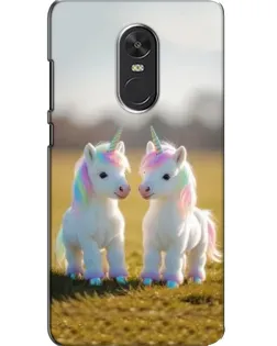 Чохол для Xiaomi Redmi Note 4X з картинкою «Пара єдинорогів»