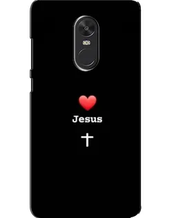 Чехол для Xiaomi Redmi Note 4X с картинкой «Сердце - Jesus» Чехол для Xiaomi Redmi Note 4X с картинкой «Сердце - Jesus»