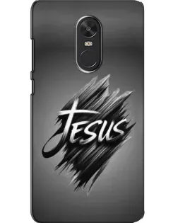Чехол для Xiaomi Redmi Note 4X с картинкой «Надпись Jesus Graffiti»
