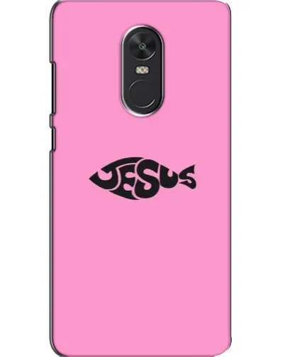 Чехол для Xiaomi Redmi Note 4X с картинкой «Розовый символ Jesus» Чехол для Xiaomi Redmi Note 4X с картинкой «Розовый символ Jesus»