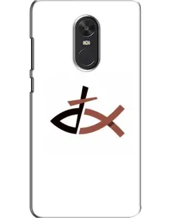 Чехол для Xiaomi Redmi Note 4X с картинкой «Рыба и крест»