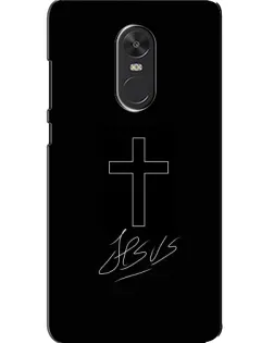 Чехол для Xiaomi Redmi Note 4X с картинкой «Графический крест Jesus» Чехол для Xiaomi Redmi Note 4X с картинкой «Графический крест Jesus»