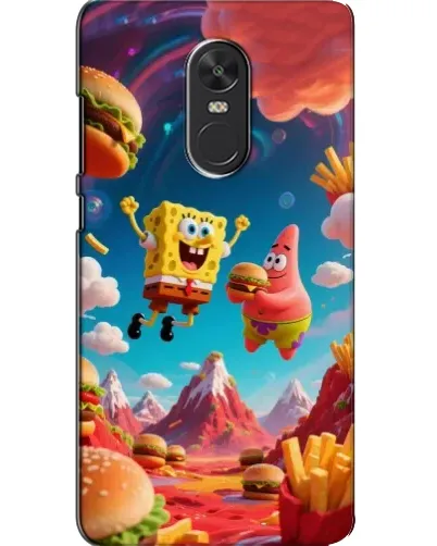 Чохол для Xiaomi Redmi Note 4X з картинкою «Космічний фастфуд»
