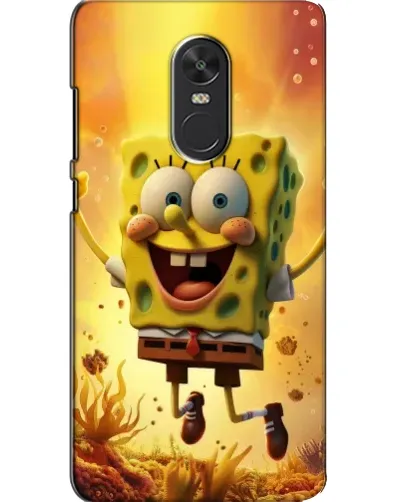Чохол для Xiaomi Redmi Note 4X з картинкою «Губка Боб стрибає»