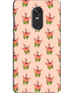 Чохол для Xiaomi Redmi Note 4X з картинкою «Патрік Стар паттерн»