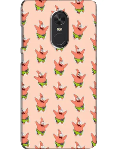 Чохол для Xiaomi Redmi Note 4X з картинкою «Патрік Стар паттерн»