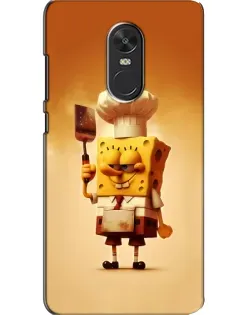 Чохол для Xiaomi Redmi Note 4X з картинкою «Губка Боб кухар»