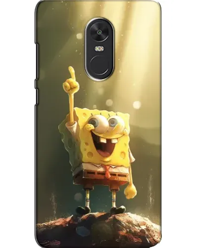 Чохол для Xiaomi Redmi Note 4X з картинкою «Сяючий Спанч Боб»