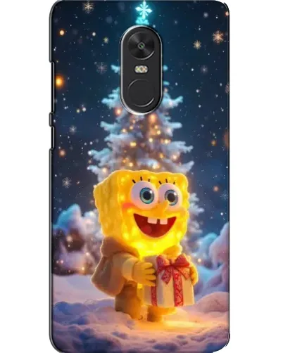 Чохол для Xiaomi Redmi Note 4X з картинкою «Різдвяний Спанч Боб»