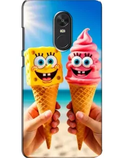 Чохол для Xiaomi Redmi Note 4X з картинкою «Спанч Боб морозиво»