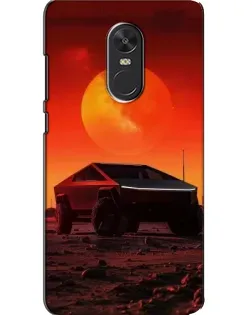 Чохол для Xiaomi Redmi Note 4X з картинкою «Cybertruck на Марсі»