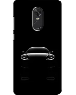 Чохол для Xiaomi Redmi Note 4X з картинкою «Силует Tesla Night»