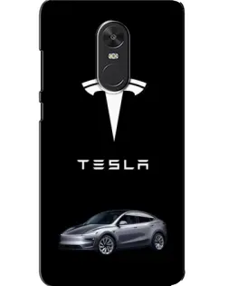 Чохол для Xiaomi Redmi Note 4X з картинкою «Tesla Model Y»