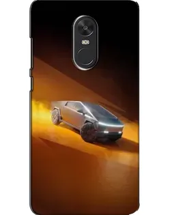 Чохол для Xiaomi Redmi Note 4X з картинкою «Cybertruck у пустелі»