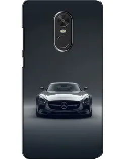 Чохол для Xiaomi Redmi Note 4X з картинкою «Mercedes на чорному»