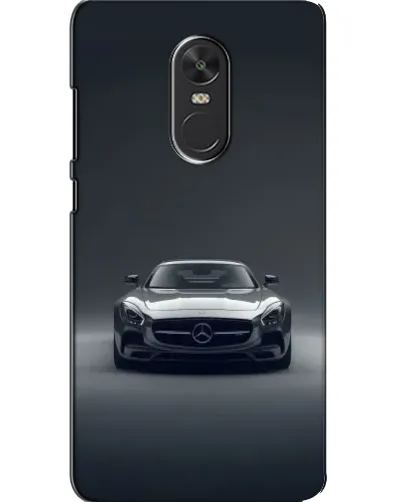 Чохол для Xiaomi Redmi Note 4X з картинкою «Mercedes на чорному»