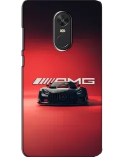 Чохол для Xiaomi Redmi Note 4X з картинкою «Mercedes AMG — червона лінія»