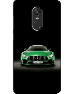 Чохол для Xiaomi Redmi Note 4X з картинкою «Mercedes — неоновий лого»