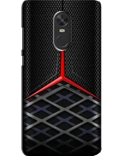 Чохол для Xiaomi Redmi Note 4X з картинкою «Mercedes Carbon Grid»
