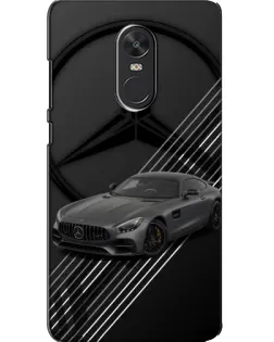 Чохол для Xiaomi Redmi Note 4X з картинкою «Mercedes AMG — графіка»