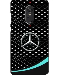 Чохол для Xiaomi Redmi Note 4X з картинкою «Mercedes — бірюзовий акцент»