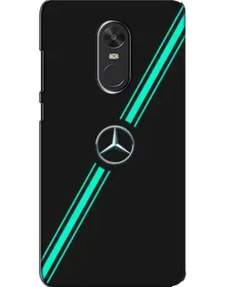 Чехол для Xiaomi Redmi Note 4X с картинкой «Спортивные линии Mercedes»