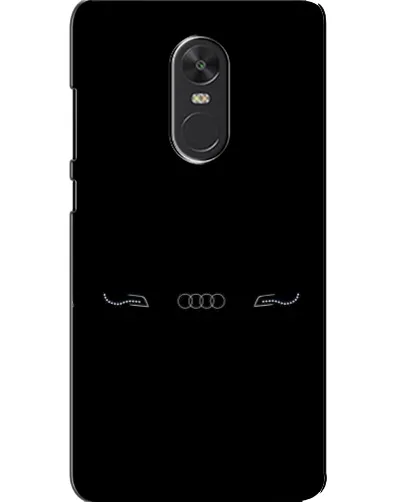 Чехол для Xiaomi Redmi Note 4X с картинкой «Audi — световой подпись»