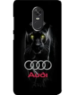 Чехол для Xiaomi Redmi Note 4X с картинкой «Пантера и Audi»