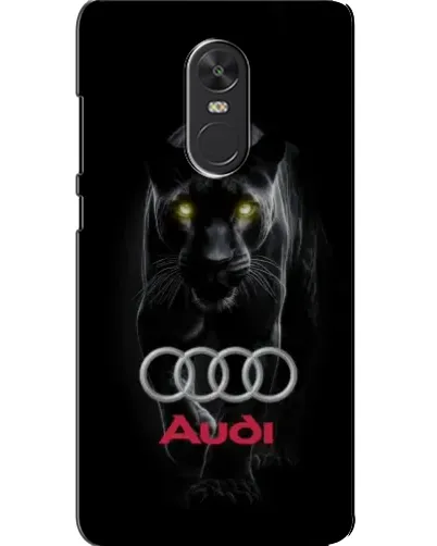 Чехол для Xiaomi Redmi Note 4X с картинкой «Пантера и Audi»