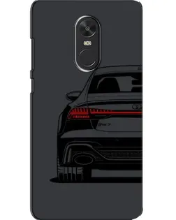 Чехол для Xiaomi Redmi Note 4X с картинкой «Задняя часть Audi — арт»