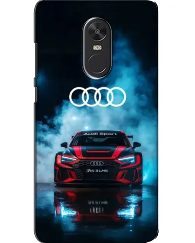 Чехол для Xiaomi Redmi Note 4X с картинкой «Audi Sport — неон»