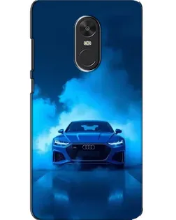Чехол для Xiaomi Redmi Note 4X с картинкой «Audi — голубая энергия»