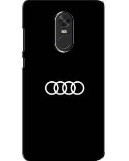 Чехол для Xiaomi Redmi Note 4X с картинкой «Audi White Logo»