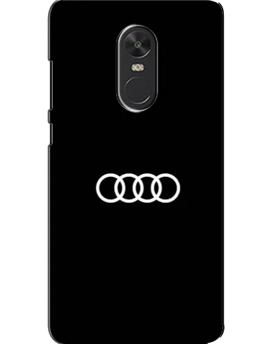 Чехол для Xiaomi Redmi Note 4X с картинкой «Audi White Logo»