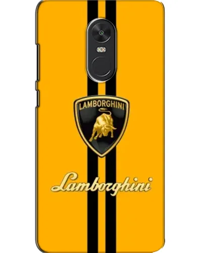 Чохол для Xiaomi Redmi Note 4X з картинкою «Lamborghini Stripe жовтий»