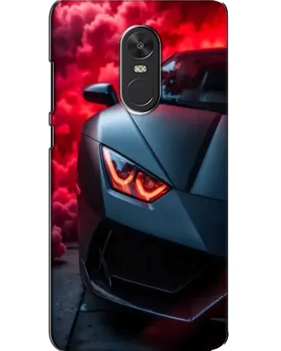 Чохол для Xiaomi Redmi Note 4X з картинкою «Lamborghini червоне сяйво»