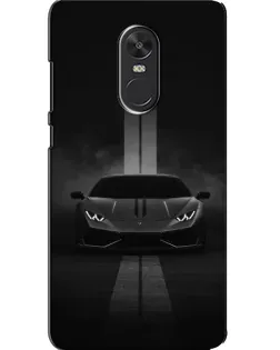 Чохол для Xiaomi Redmi Note 4X з картинкою «Lamborghini симетрія доріг»