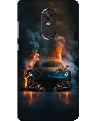 Чохол для Xiaomi Redmi Note 4X з картинкою «Lamborghini димна естетика»