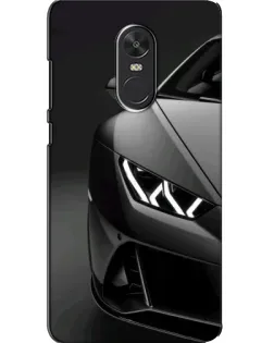 Чохол для Xiaomi Redmi Note 4X з картинкою «Lamborghini фари деталізація»