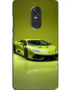 Чохол для Xiaomi Redmi Note 4X з картинкою «Салатовий Lamborghini Huracan»