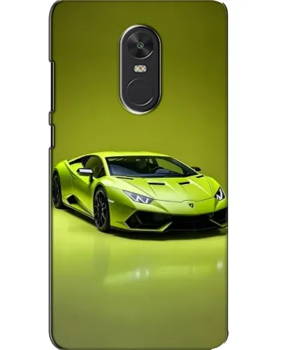 Чохол для Xiaomi Redmi Note 4X з картинкою «Салатовий Lamborghini Huracan»