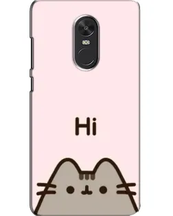Чохол для Xiaomi Redmi Note 4X з картинкою «Пушин каже Hi»