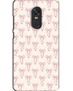 Чехол для Xiaomi Redmi Note 4X с картинкой «Розовые бантики Coquette»