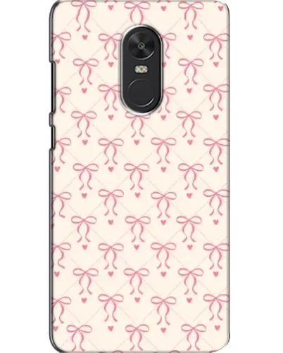 Чехол для Xiaomi Redmi Note 4X с картинкой «Розовые бантики Coquette»