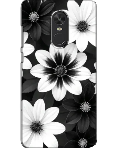 Чохол для Xiaomi Redmi Note 4X з картинкою «Монохромні айстри»
