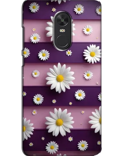 Чохол для Xiaomi Redmi Note 4X з картинкою «Ромашки на фіолетовому»