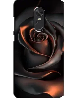Чохол для Xiaomi Redmi Note 4X з картинкою «Шовкова чорна троянда»